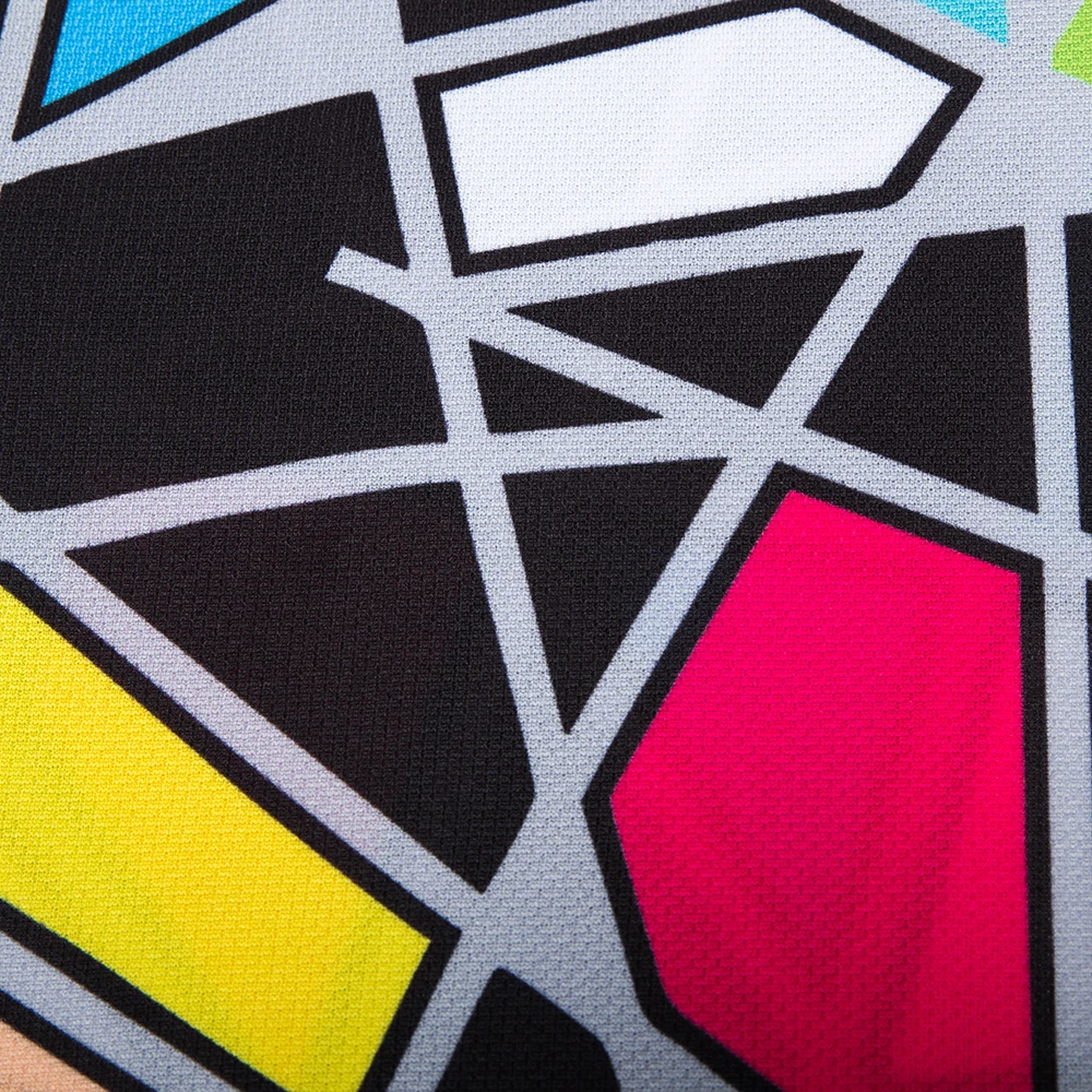 Футболка мужская для велоспорта трикотажная одежда в клетку горных велосипедов