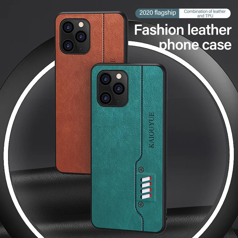 

Luxury Ultra-Thin Silicone Phone Case, Suitable For iPhone 12 11 Pro XS Max XR X 8 7 6s 6 Plus Box Leather