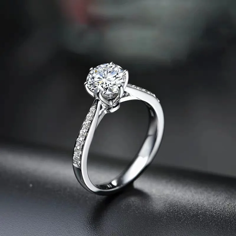 

Silver 925 Adjustable Rings For Women Fashion 925 Sterling Silver Ring Wedding Engagement Luxury Jewelry Gift Female Accessory