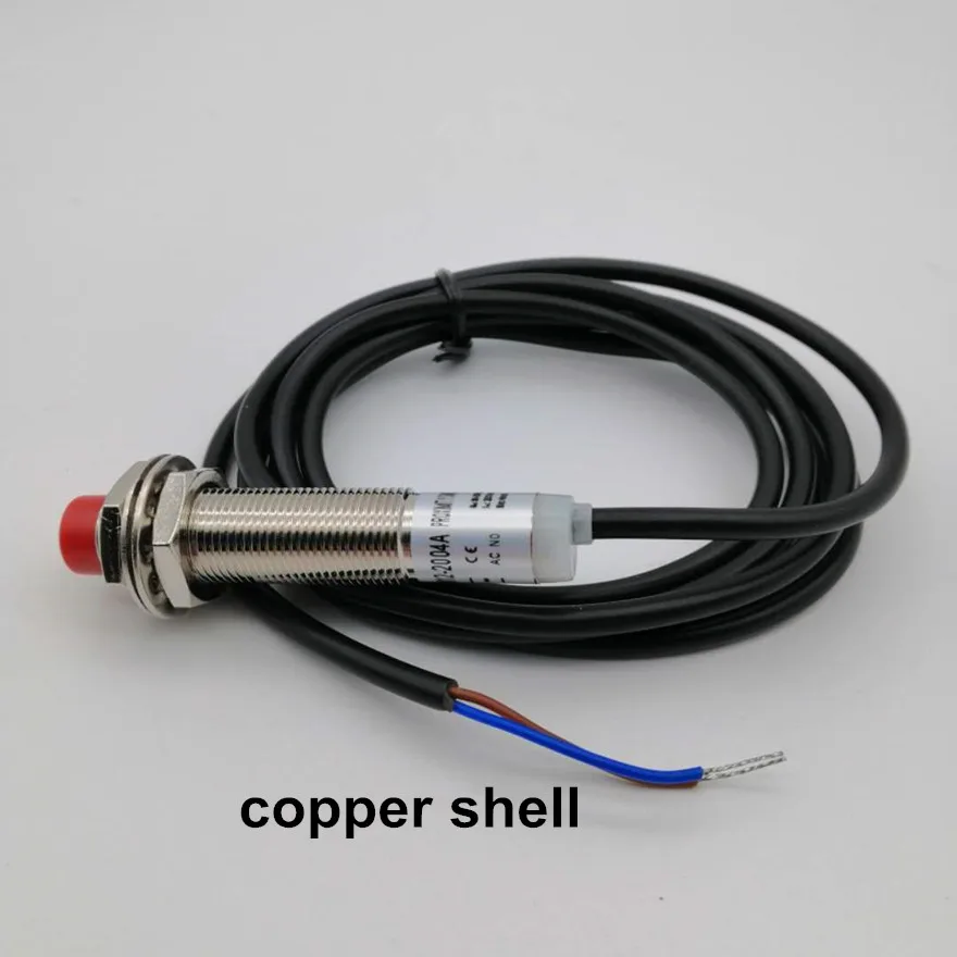 Индуктивный датчик приближения переменного тока 220 В движения NO/NC 2 провода M12 4 мм