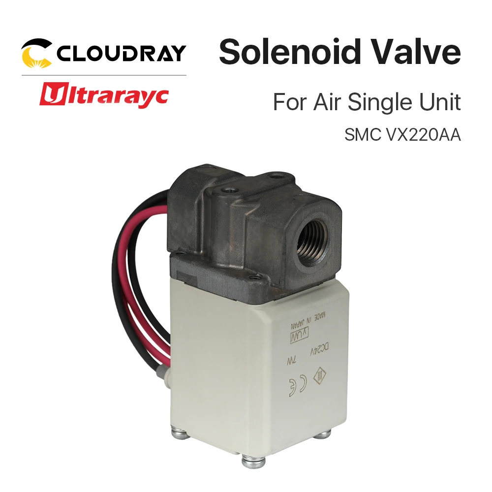 Ultrarayc электромагнитный клапан SMC VX220AA 24V 220V 1/4 &quotBSP прямая 2х стоечные для воздуха и