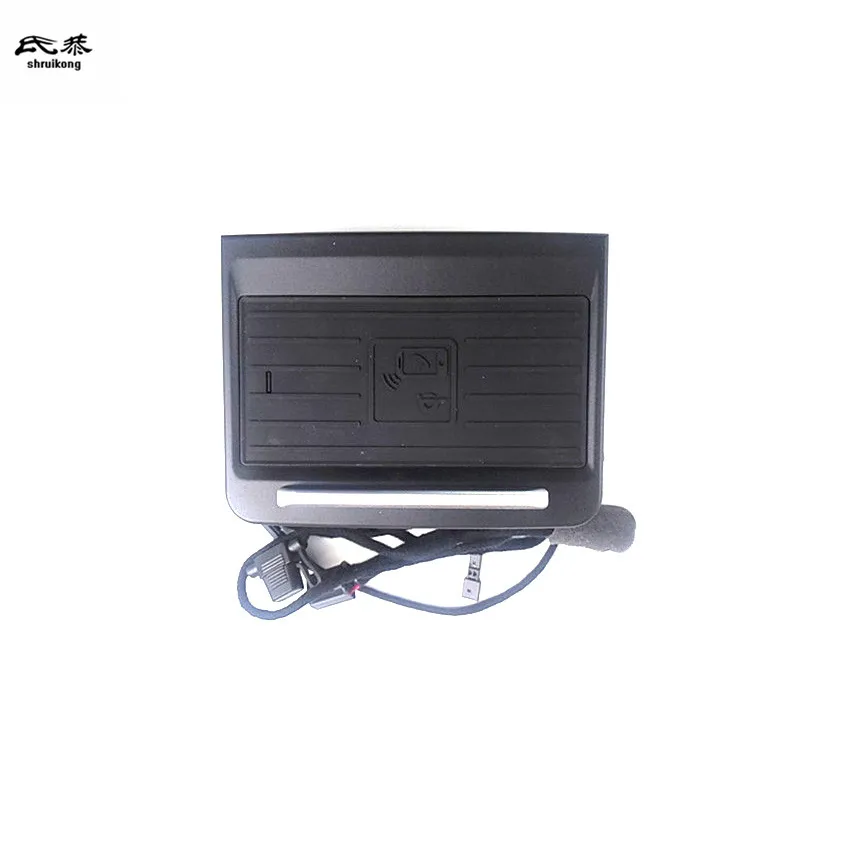 Быстрое автомобильное беспроводное зарядное устройство 15 Вт из АБС-пластика для