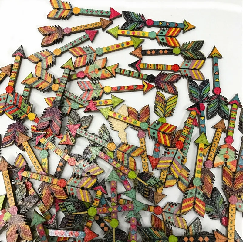 50 шт смешанные цвета Цвет мечом формы кнопки лот для поделок Швейные аксессуары 2