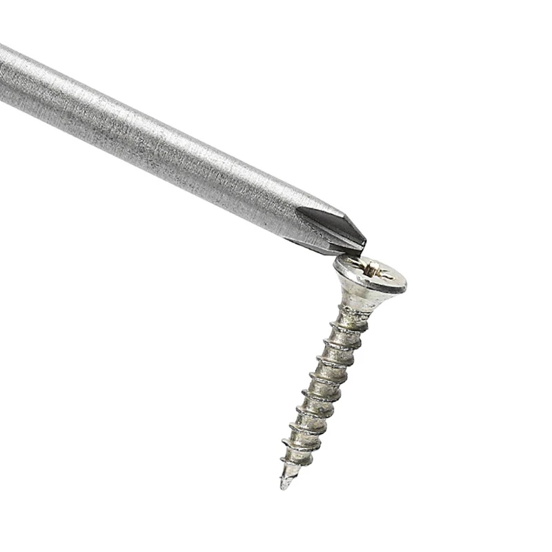 

10 Pcs Magnetic Slotted PH2 Screwdriver Bit S2 Steel 1/4 Hex Shank 100mm