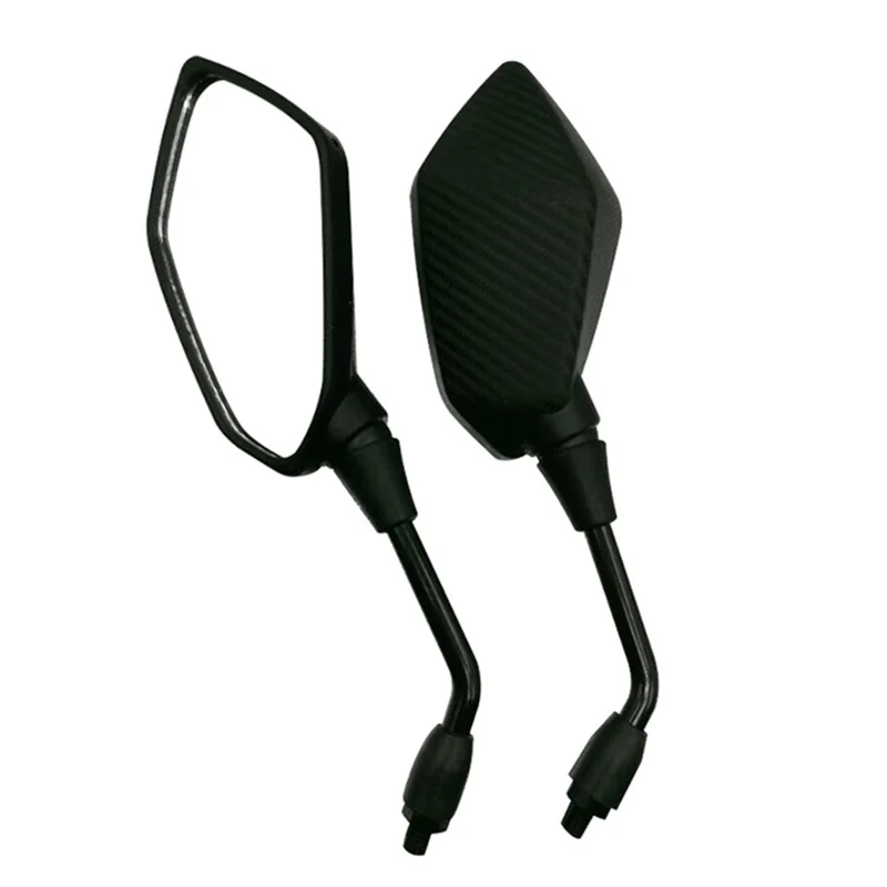 Зеркало заднего вида для мотоцикла 2 шт./пара выпуклое зеркало из углеродного