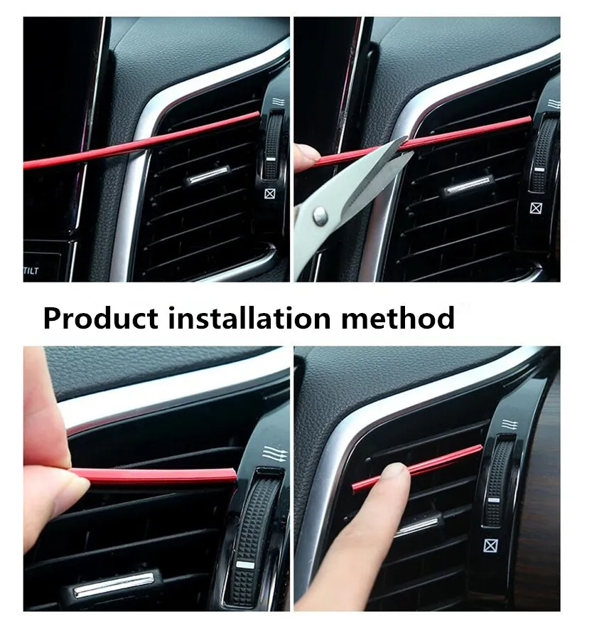 10 шт. декоративная полоска для вентиляционного отверстия автомобиля Chrysler 200 300 Aspen