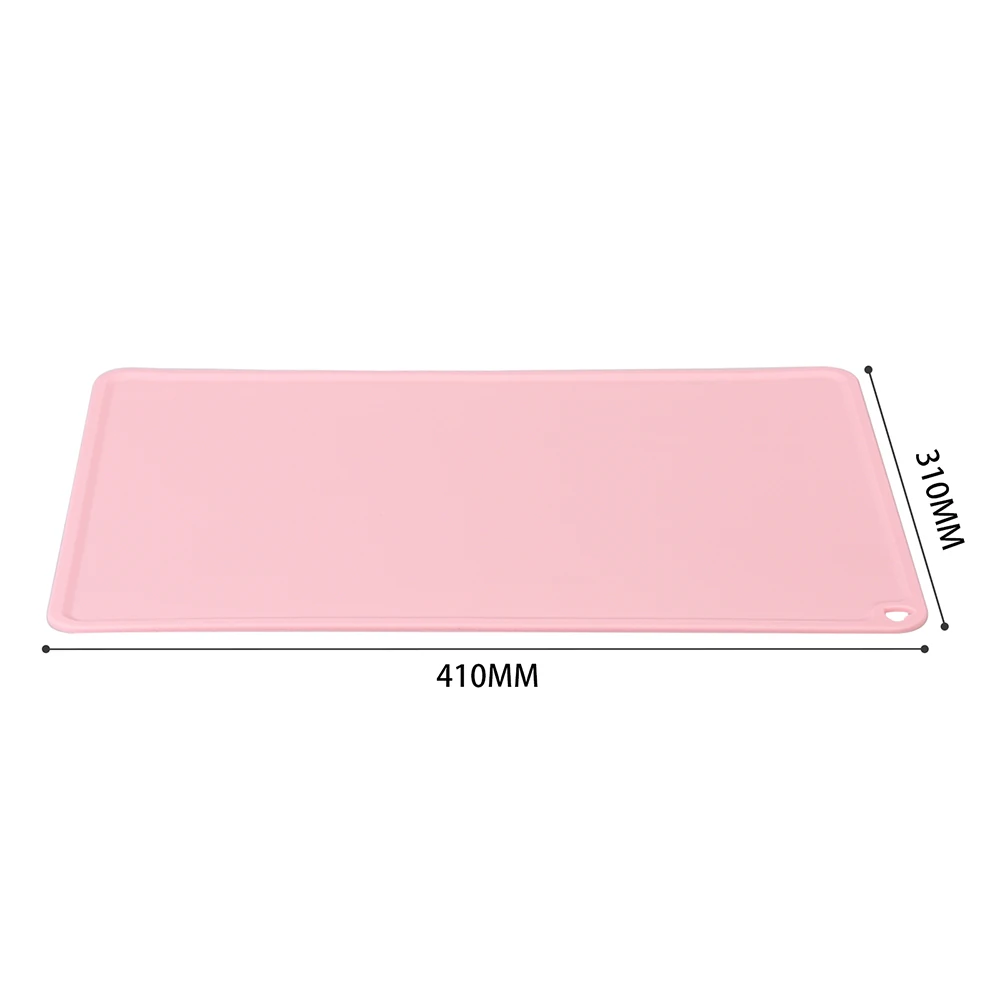biqu silicone mat resin printing pad for uv dlp sla 3d printer parts 410x310mm flexible plate light curing silicone pad free global shipping