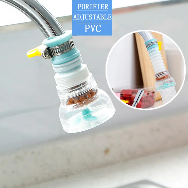 

New Kitchen Shower Crane Tap 3 Color Can Customize 360 Rotate Water Saving Bathroom Crane Filtered Crane Accessories