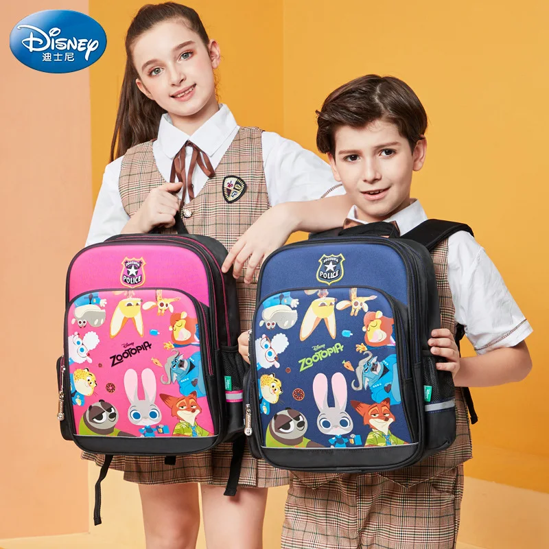 

Disney Children's School Bag Primary School School Bag 1-3 Grade Girl Boy Ridge Protection Lightening Men's Backpack