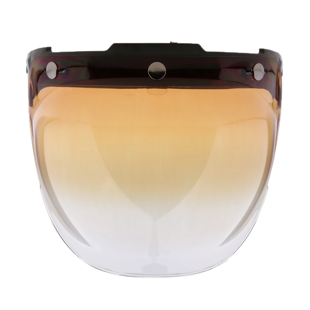 2 Pieces Plastic Motorcycle Bubble Wind Shield Visor Lens Fit for Harley Helmets | Автомобили и мотоциклы