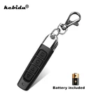 Kebidu брелок 433 МГц беспроводной пульт дистанционного управления приемный модуль RF передатчик электрическое клонирование ворота гаража для дома Черный