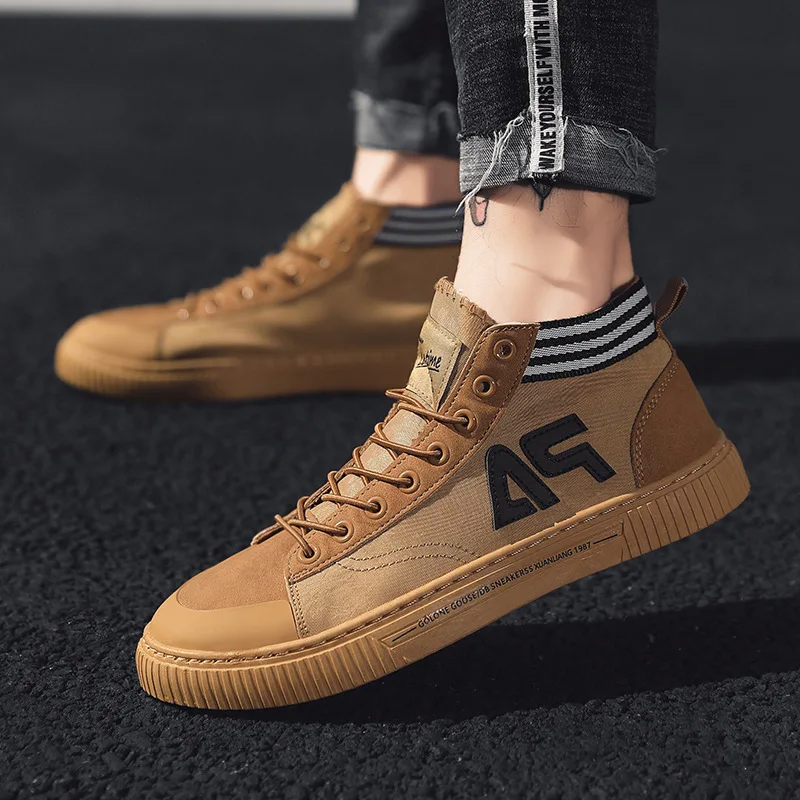 M-весенне-осенняя Повседневная дышащая легкая Нескользящая Мужская обувь из