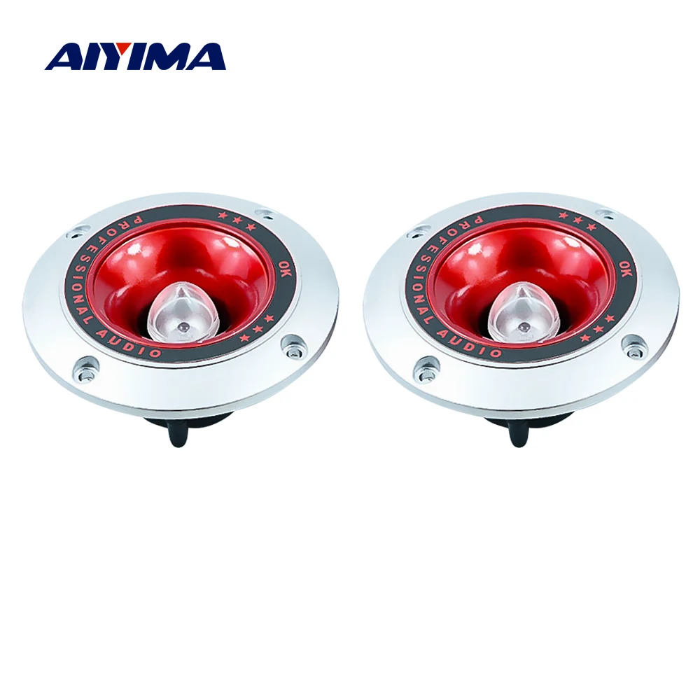 AIYIMA 2 шт. 4 дюймовый пьезоэлектрический громкоговоритель s твитер цветной