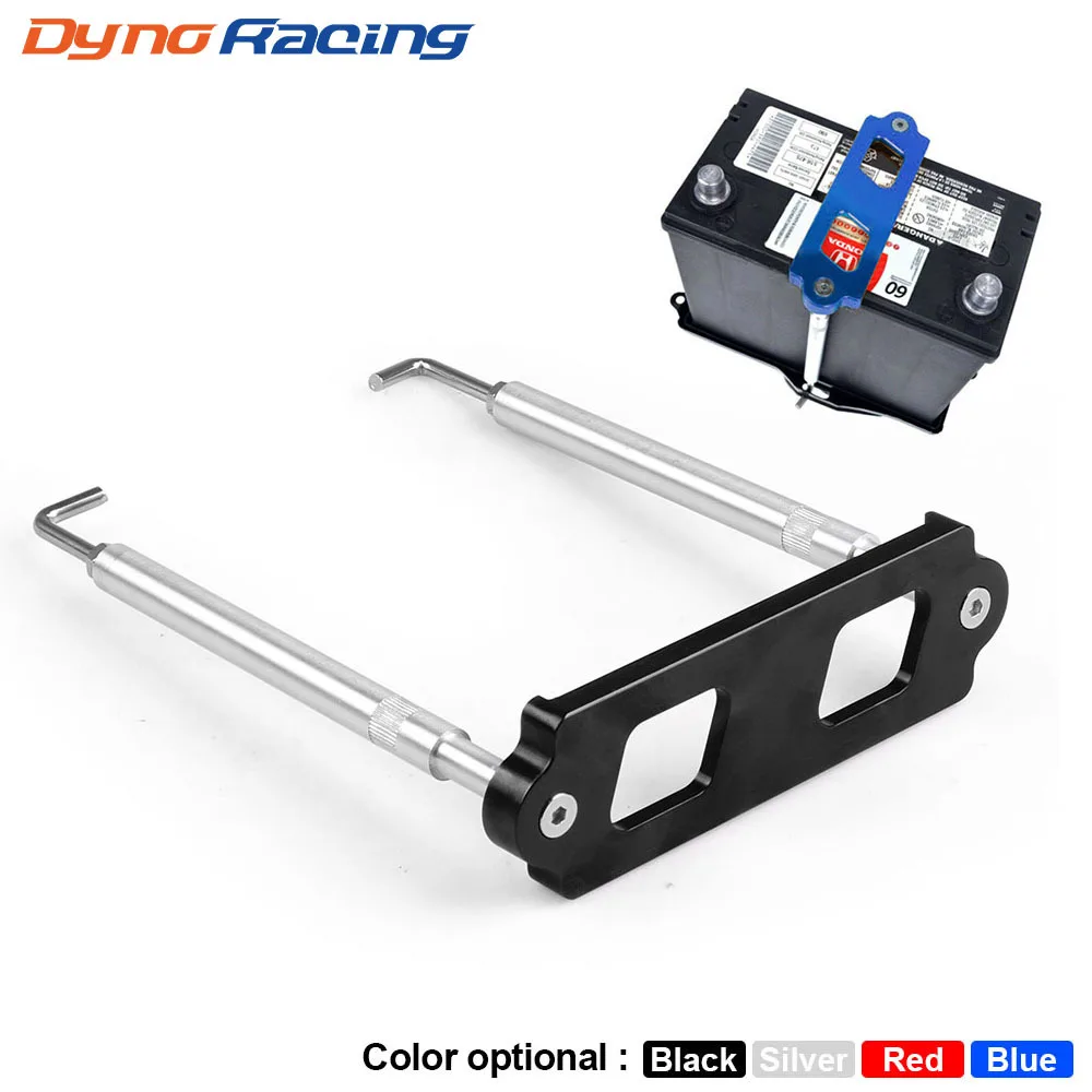 

Battery Tie Down Kit Hold Down Rod With Stainless Tray Hooks For Honda Civic / CRX S2000 For Acura Integra RSX Without logo