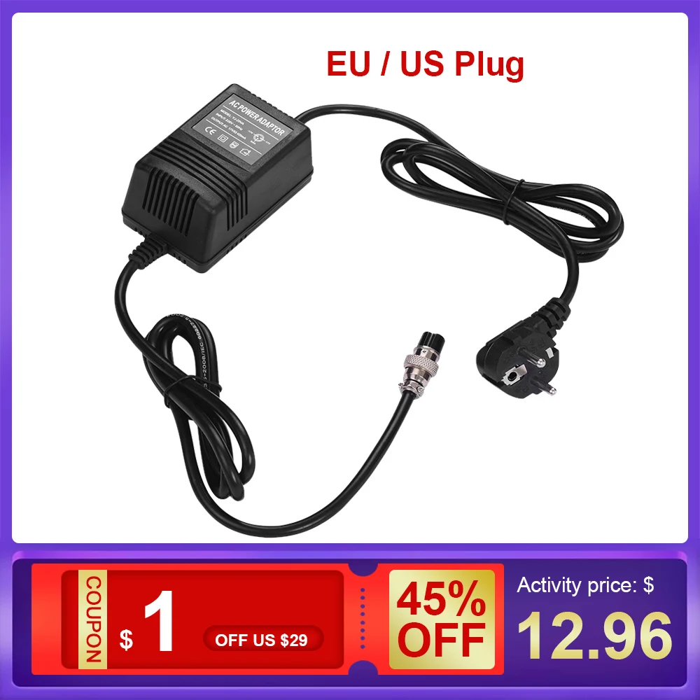 17V 420mA микшерный пульт Питание смеситель AC адаптер питания 3 Pin 220V Вход для