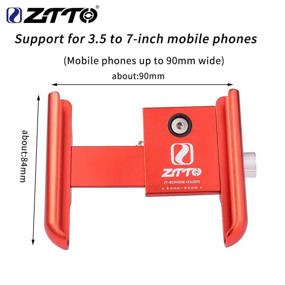 Стойка для телефона велосипеда Регулируемая Roatation CNC мобильный телефон GPS