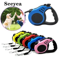 automatic retractable dog leash for puppy walking running lead roulette nylon bone pattern traction rope for dog accessories
