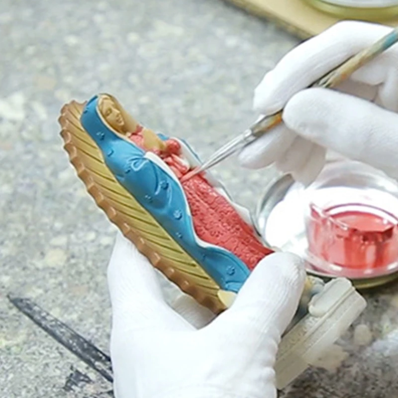 

X37E 12 Inch Tall Our Lady of Lourdes Statue Blessed Virgin Mother Mary Figurine Catholic Religious Gift Home Room Decor