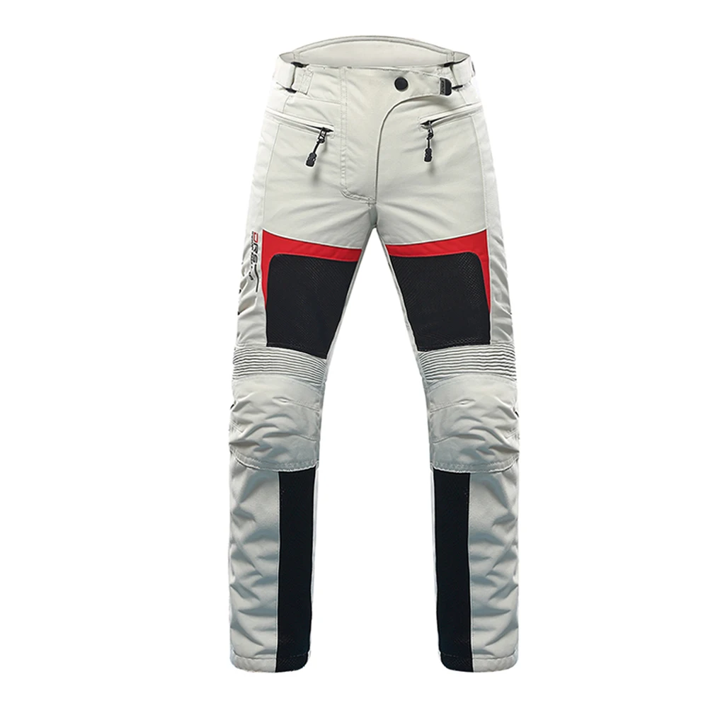 017 Gray Pants DUHAN, летняя мотоциклетная куртка, Мужская мотоциклетная куртка, Chaqueta, одежда для езды на мотоцикле, дышащая сетчатая куртка для прогулок, гонок, мотоциклетная куртка - Color: 017 Gray Pants