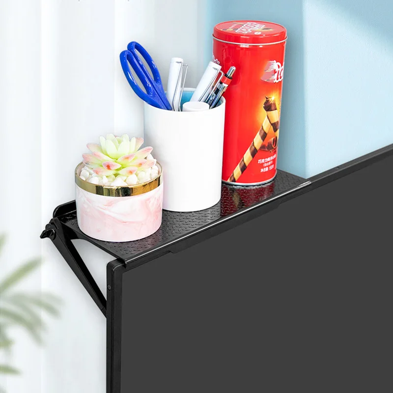 

Adjustable TV Screen Top Storage Shelf Rack Holder Computer Monitor Desktop Stand TV Rack Display Shelf Storage Rack