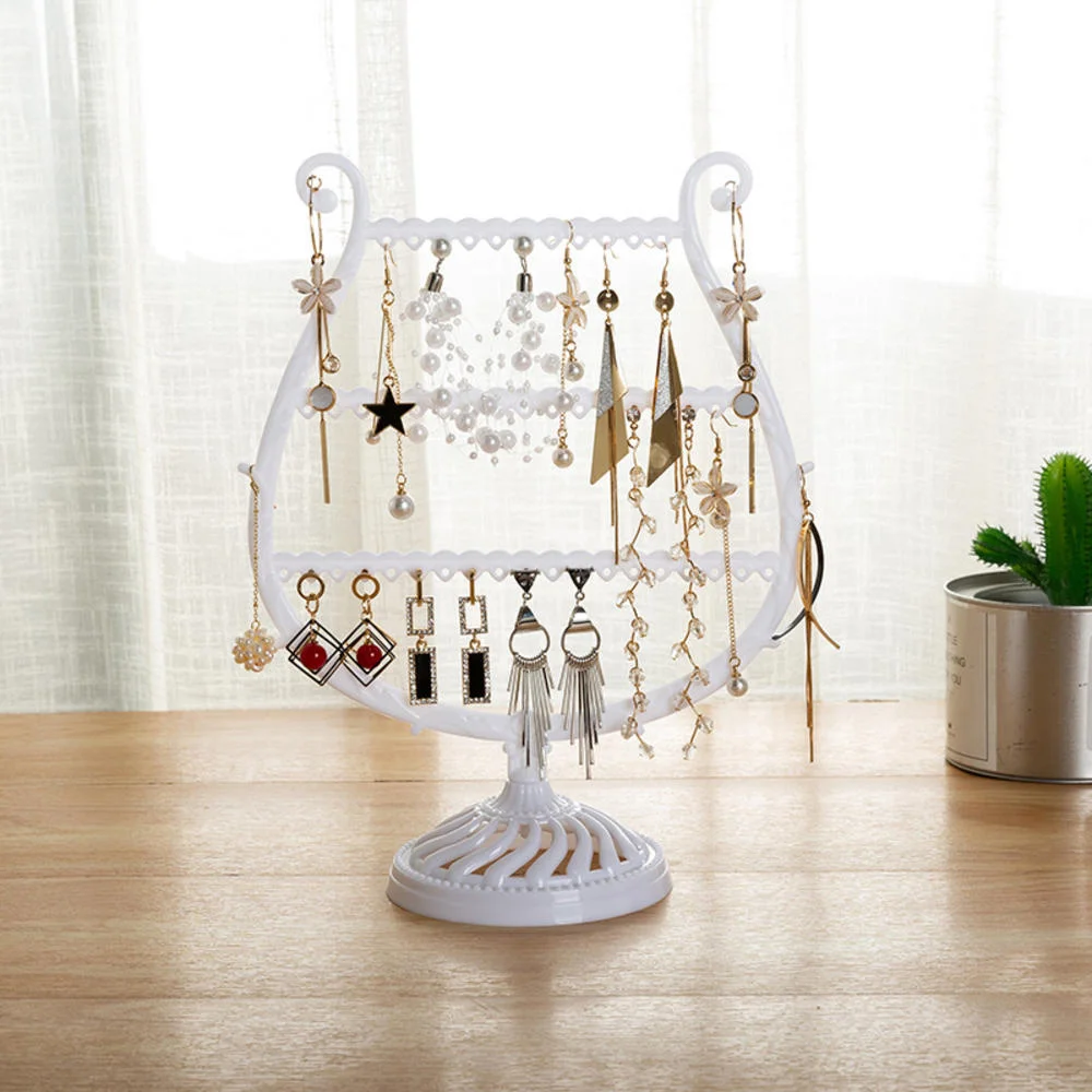 

Creativity Wine Glass Shape Necklace Jewelry Display Stand Earrings Bracelets Jewelry Storage Box Jewelry Hanger Display Shelf