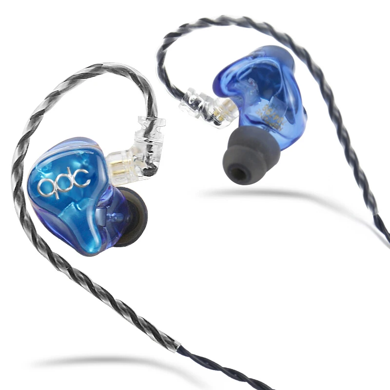QDC Neptune полночастотные динамические наушники-вкладыши HIFI с шумоподавлением мониторные наушники с кабелем для передачи данных