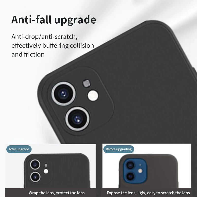 Чехол для iphone 12 роскошный силиконовый iPhone11 pro max ударопрочный эстетический милый