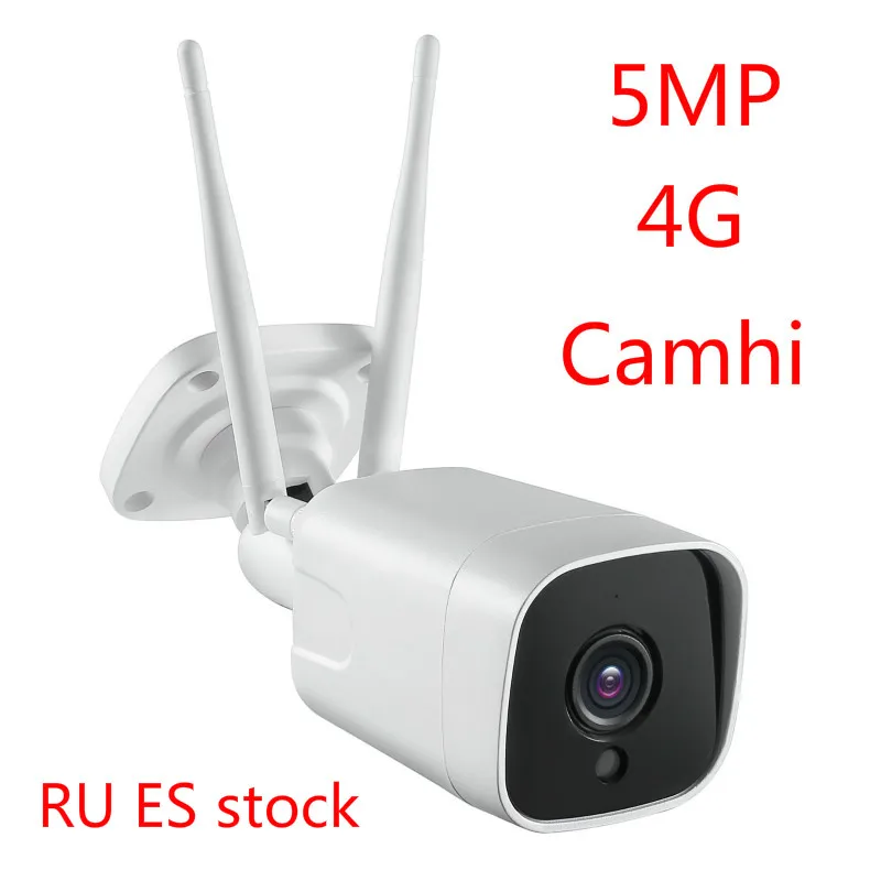 Беспроводная IP камера видеонаблюдения с микрофоном 5 МП 3G 4G Wi Fi|Камеры