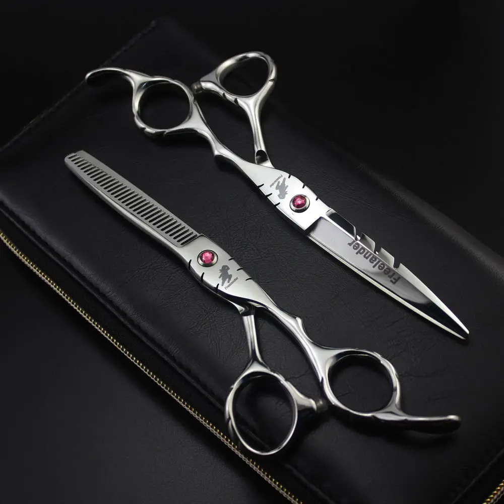 Профессиональные Парикмахерские ножницы Freelander 5,5 дюйма, 6 дюймов, набор ножниц для стрижки волос, филировки, парикмахерские ножницы