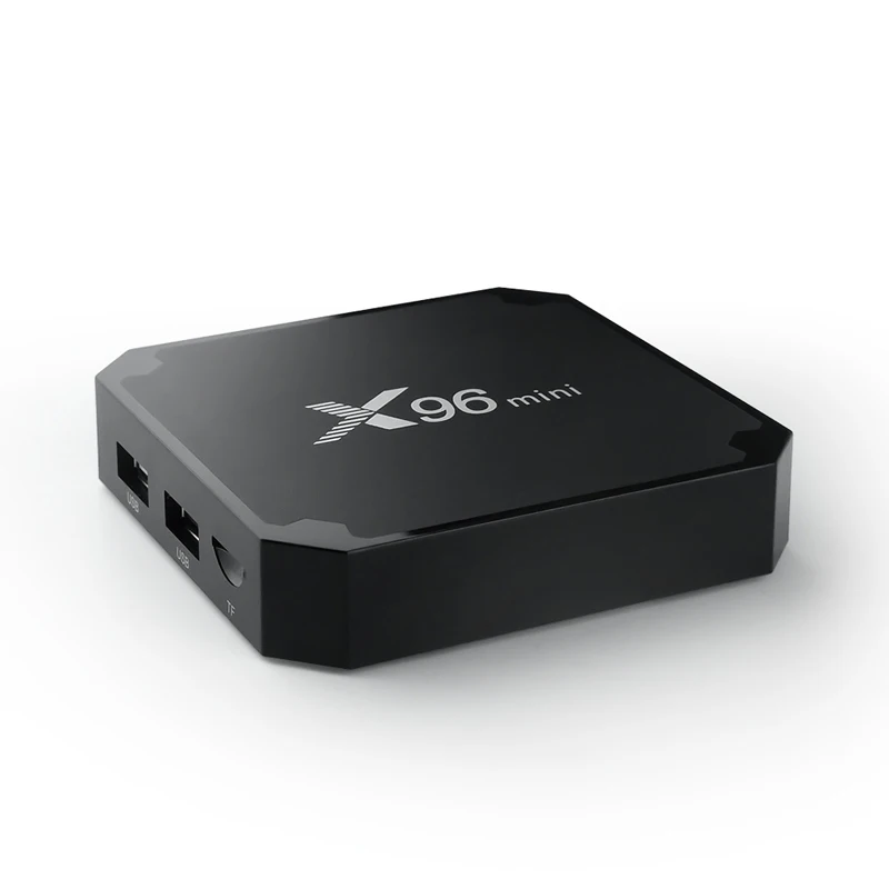 ТВ приставка X96mini Android 9 0 2 ГБ/16 ГБ 1 ГБ/8 Гб поддержка 4K 4G Wi Fi 100 м смарт Amlogic S905