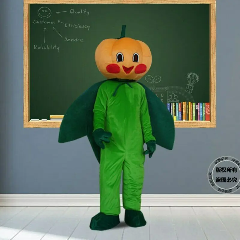 

Pumpkin Mascot Costume Suits Cosplay Party Game Dress Outfit Clothing Advertising Promotion Carnival Halloween Xmas Easter Adult