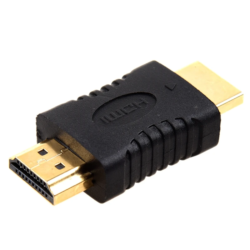 

High quality HDMI to HDMI male to Male Gold-plated Coupler Connectors EXtender Adapter Converter For HDTV Laptop Projector