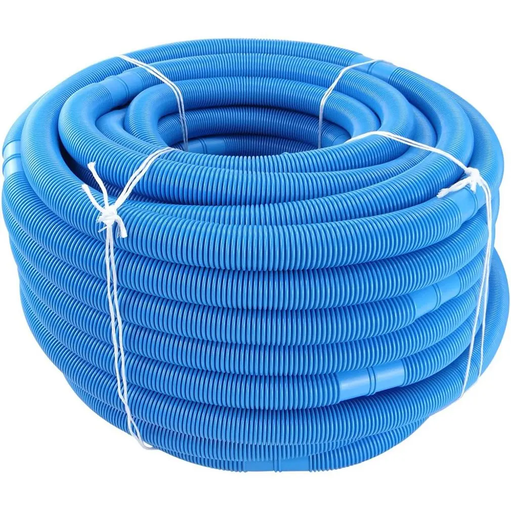 

pool hose high quality water hose for pool and swimming pool 32 mm diameter total length 6m UV and chlorine water resistant