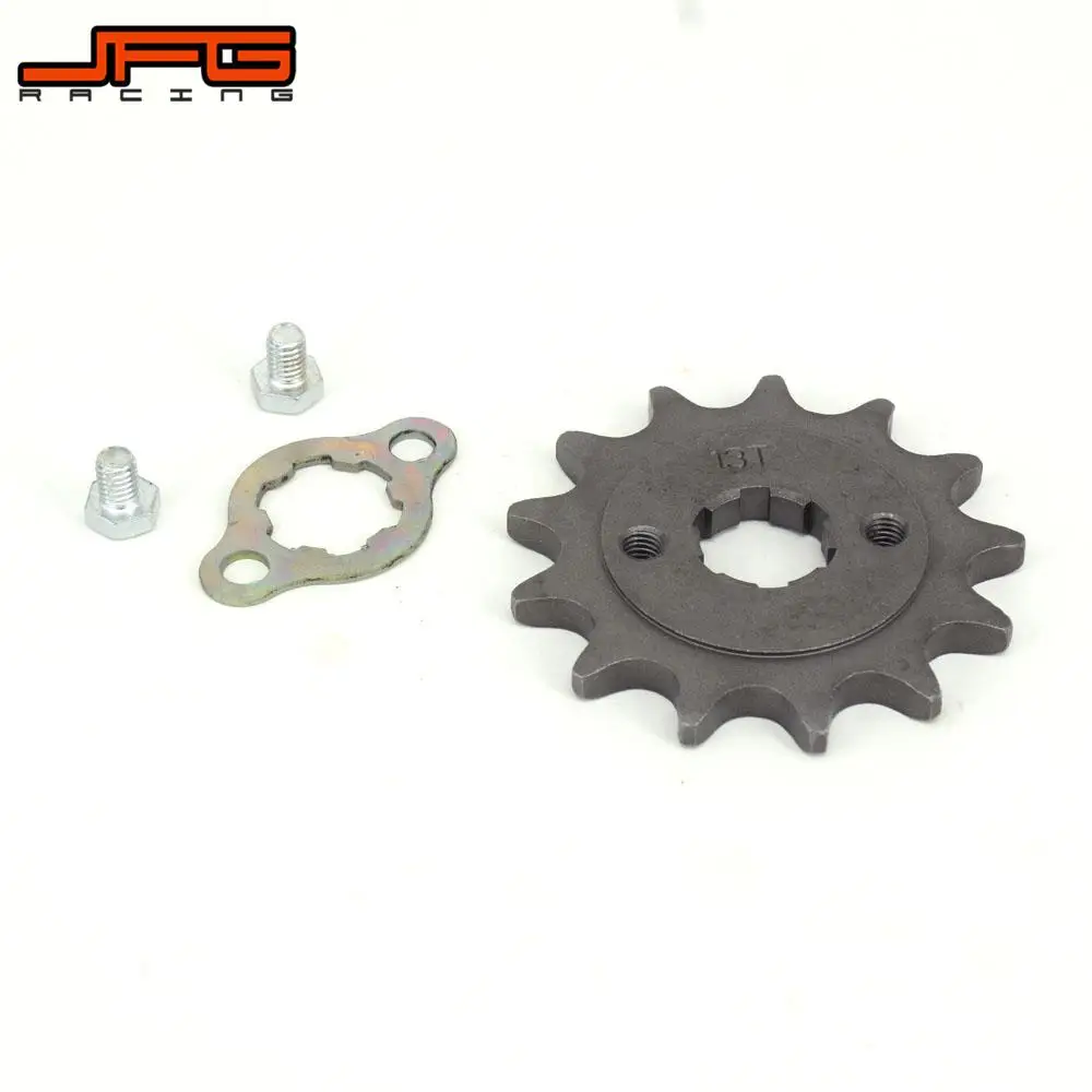 Motorcycle Steel 520 20MM 10 11 12 13 14 15 16 17 T Front Engine Sprocket Chain For Buggys Zongshen HONDA Lifan Loncin Jialing | Автомобили