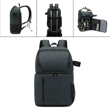 Camera Backpack Bag Lens Protection Accessory Compartments Lightweight Camera Case for Photographers Tripod Accessories