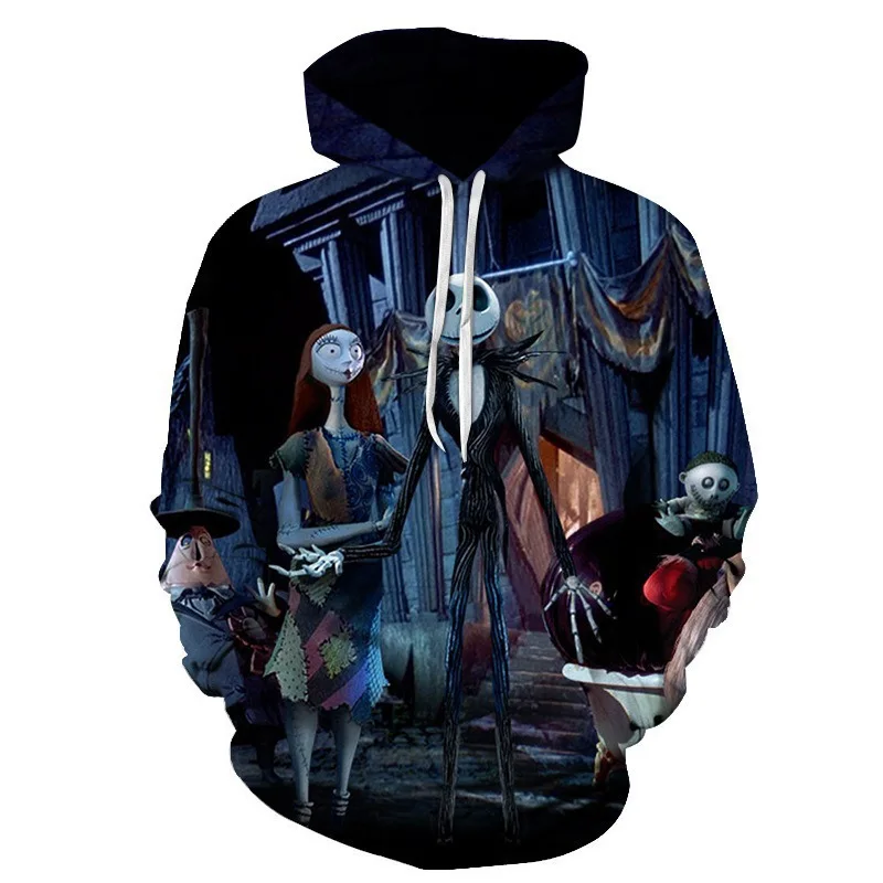 

Brand new autumn and winter creative 3D printing anime O-neck sweatshirts for men, women, Harajuku street fashion hoodies