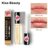 kiss beauty vitamin e lip plumping serum fades lip wrinkles enhance lip elasticity lip enhancer oil transparent lip plumper care