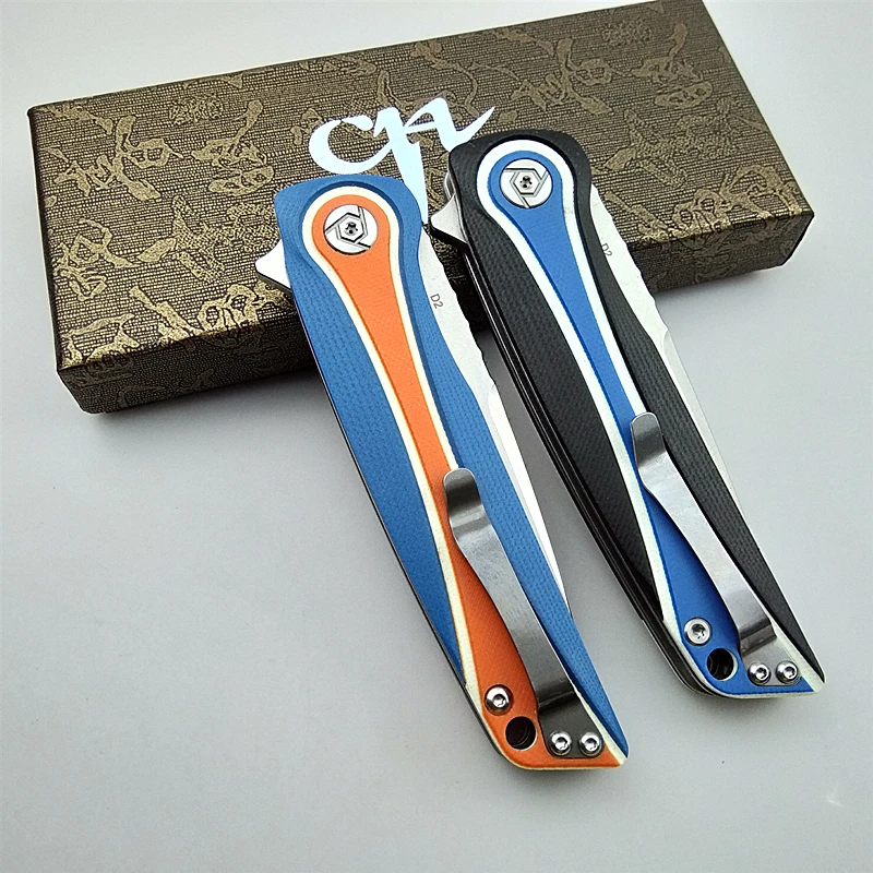 Складной нож D2 blade CH3511 тактические походные карманные ножи охотничьи выживания Флиппер G10 наружные кухонные фрукты EDC ручные инструменты