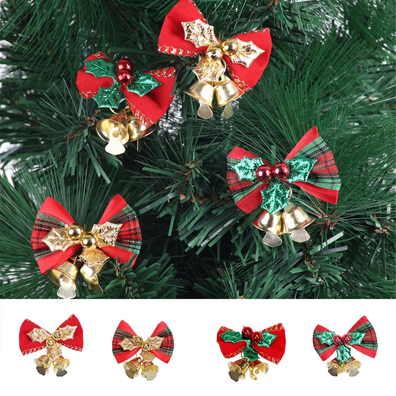 

Party & Holiday DIY Decorations 5pcs Christmas Decoration Accessory Jingle Bell Various Color Door Pendant Ornaments NEWEST