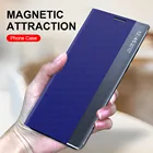 Кожаный Смарт-Флип Магнитный чехол для xiaomi redmi Note 9 pro 9 S тканевый чехол-книжка с подставкой на redmi Note9 9pro 9 S Not9 coque