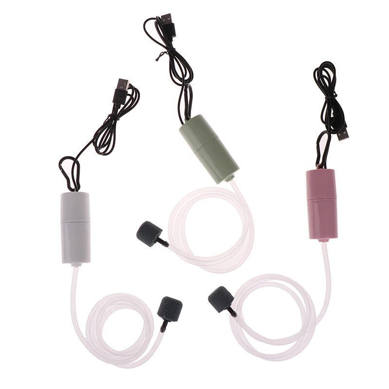 Аквариумный кислородный воздушный насос с Usb бесшумная энергосберегающая