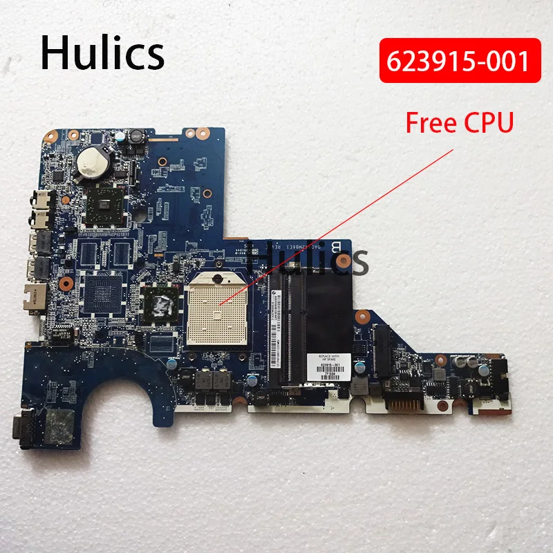 Материнская плата Hulics для ноутбука CQ56 G56 CQ62 G62 623915-001 623915-501 623915-601 DA0AX2MB6E1 |
