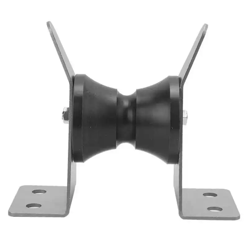

Marine Anchor Bracket 316 Stainless Steel Dual Wheel Butterfly Type for Ship Yacht Fishing Boat Speedboat