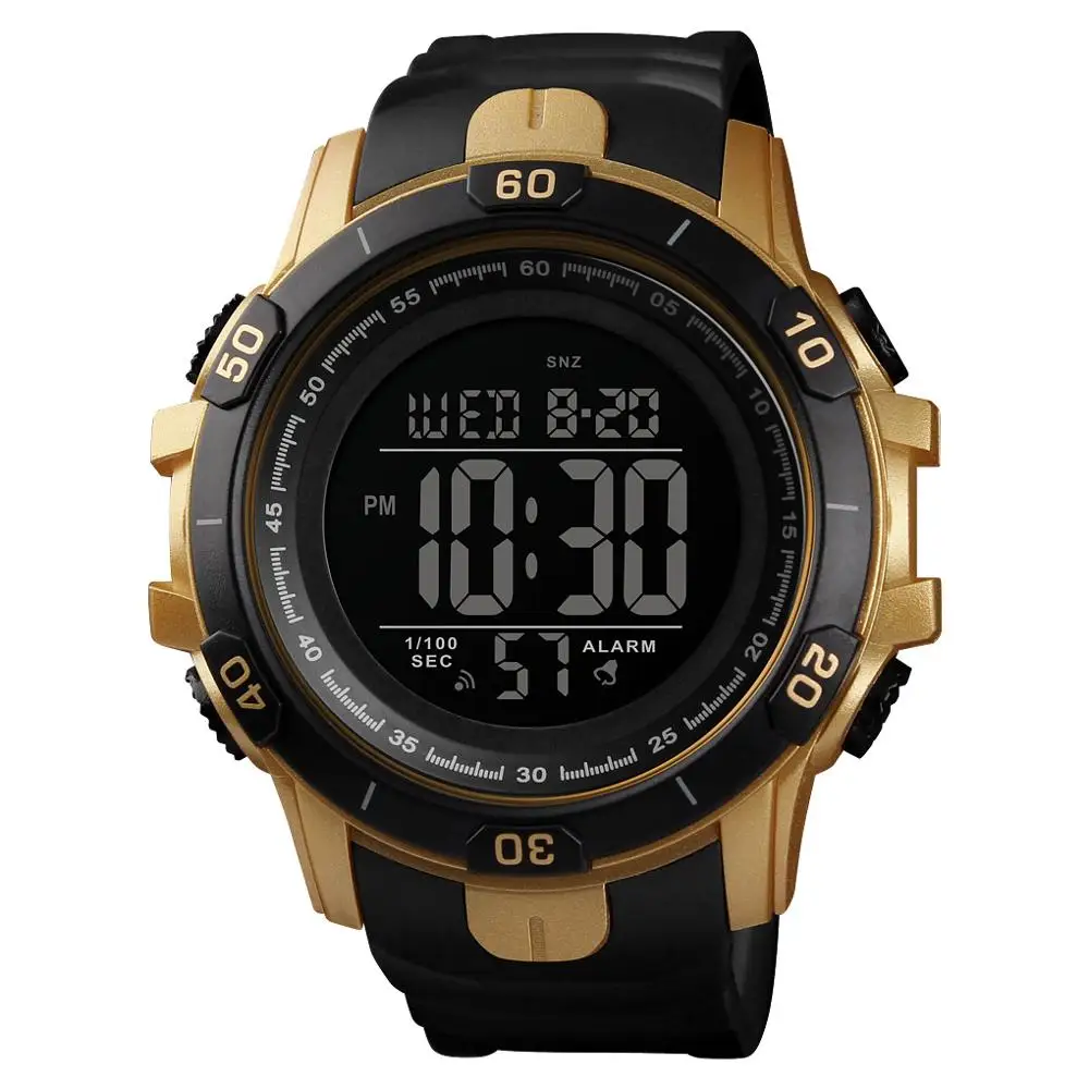 

SKMEI Digital Watch For Men LED Sport Wristwatches Waterproof Luminous Alarm Clock Count Down Men's Watches 2020 montres homme