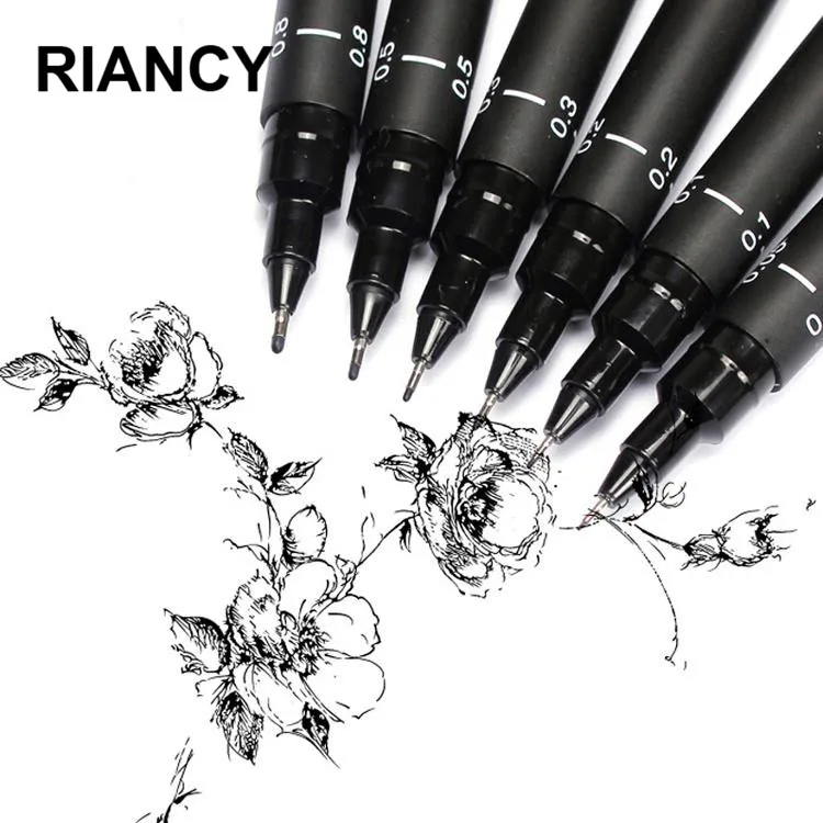 Pigma Микрон иглы школьные художественные принадлежности Маркеры Ручка