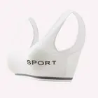 Спортивный бюстгальтер для девочек-подростков, хлопковое нижнее белье для тренажерного зала, тренировочный топ, От 8 до 14 лет
