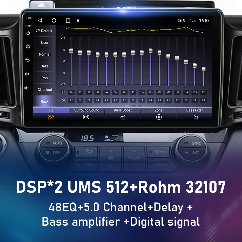Автомагнитола Carplay для Toyota мультимедийный видеоплеер на Android 10 с GPS DVD RAV4 Rav 4 XA40 5 XA50