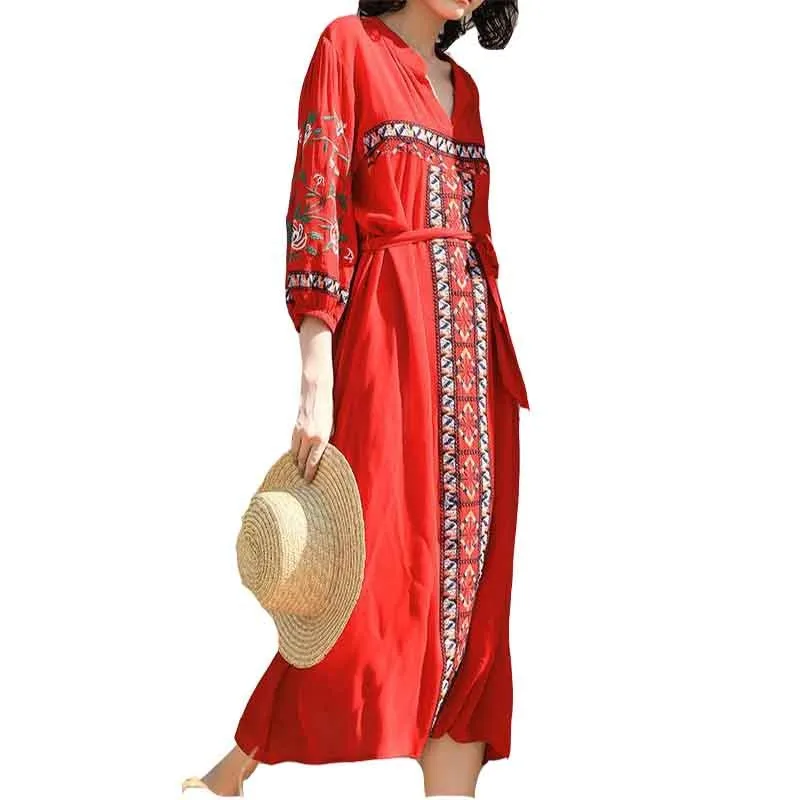 

Pregnancy Dress Big Size Longsleeve Dress Beach Skirt Loose Pregnant Dress Cotton Maternity Dress For Pregnant Women Photo Shoot