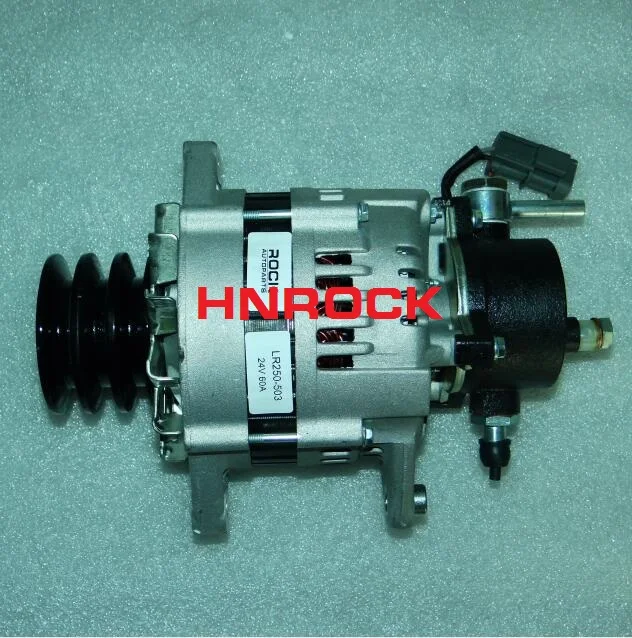 Новый генератор переменного тока 24 В 60 А 4HF1 4HE1 LR250503 для Богданов A 091 4.6D|alternator|alternator
