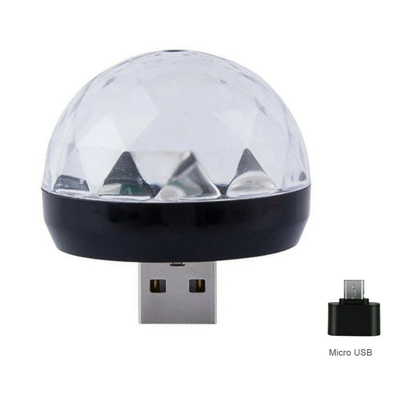 Usb Mini Led Disco Magic Light Ball портативное караоке вечерние лампы Декор Dj сценический бар с